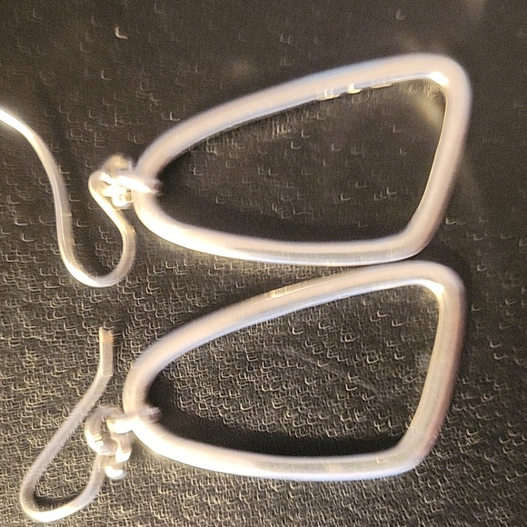VTG Silpada 925 sterling silver signed geometric earrings! - Picture 9 of 11